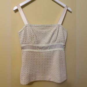 Lilly Pulitzer Vintage Top Cream